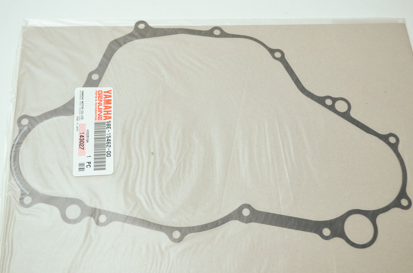 OEM Yamaha 5BE-15462-00-00 Crankcase Gasket NOS
