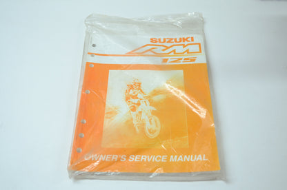 OEM Suzuki 99011-36F53-03A Owner's & Service Manual RM125K4 20 NOS