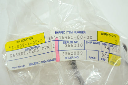 OEM Yamaha 1WG-15461-00-00 Crankcase Cover Gasket 2 NOS