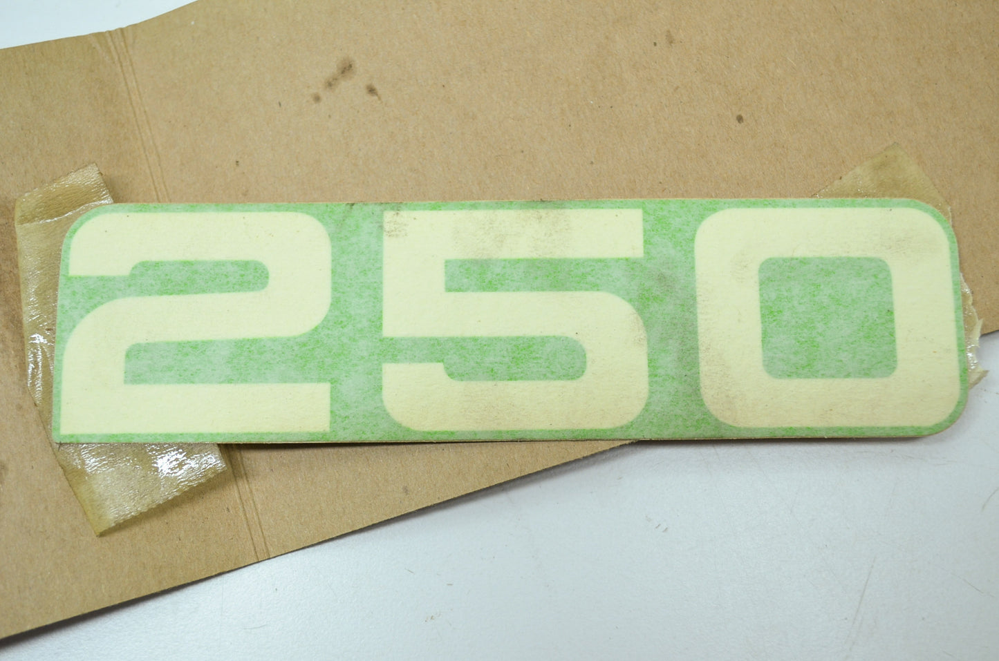NEW OEM Kawasaki Left Decal 1984-1985 Tecate KXT250 56018-4028 NOS