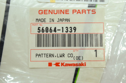 OEM Kawasaki 56064-1339 Rear Lower Cowling Pattern NOS