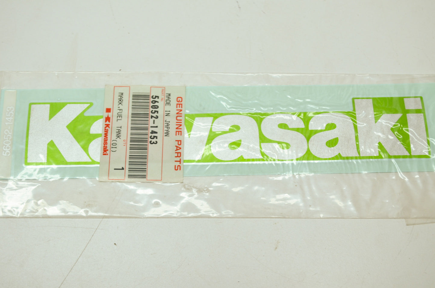 NEW OEM Kawasaki Tank Decal 2001 ZX900 Ninja ZX-9R 56052-1453 NOS
