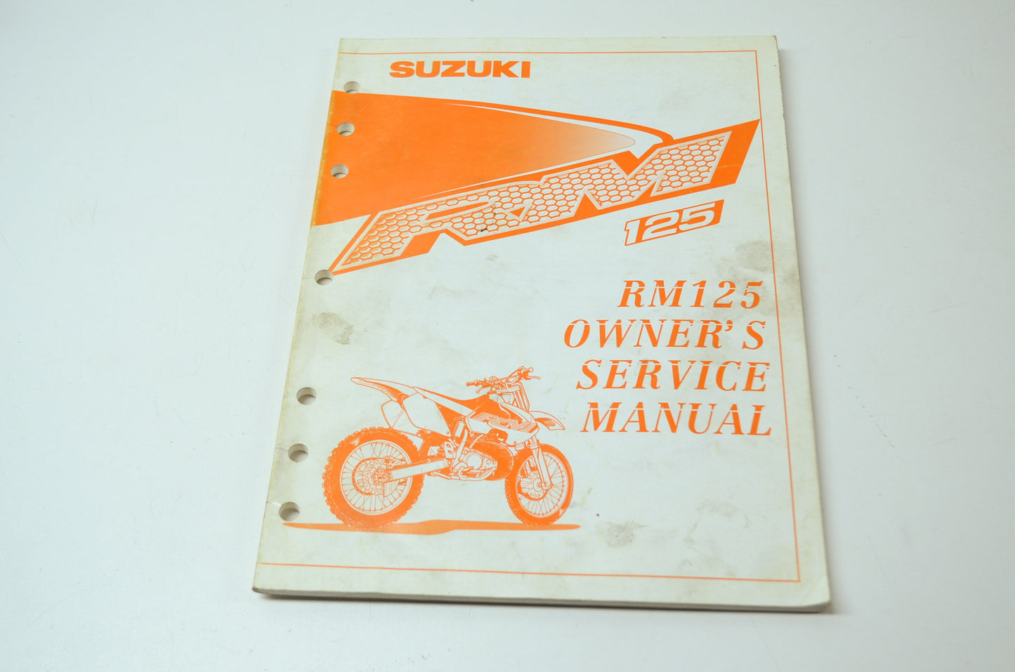 OEM Suzuki 99011-36E54-03A Owner's & Service Manual RM125Y 200