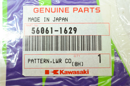 OEM Kawasaki 56061-1629 Rear Lower Cowling Pattern NOS