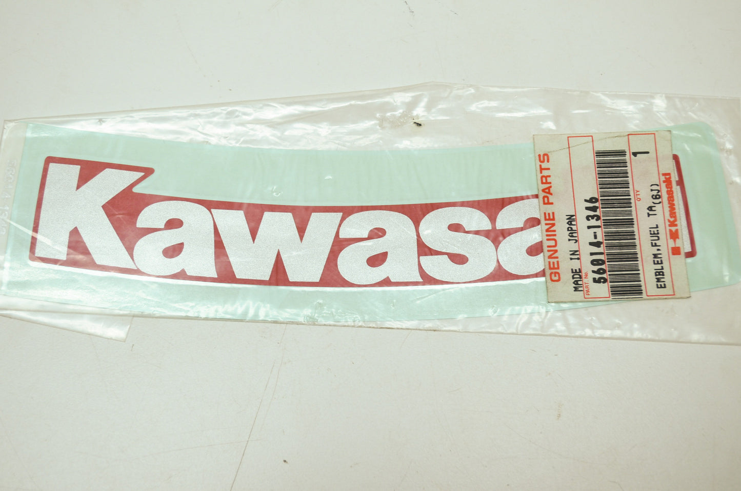 OEM Kawasaki 56014-1346 Fuel Tank Kawasaki Emblem NOS