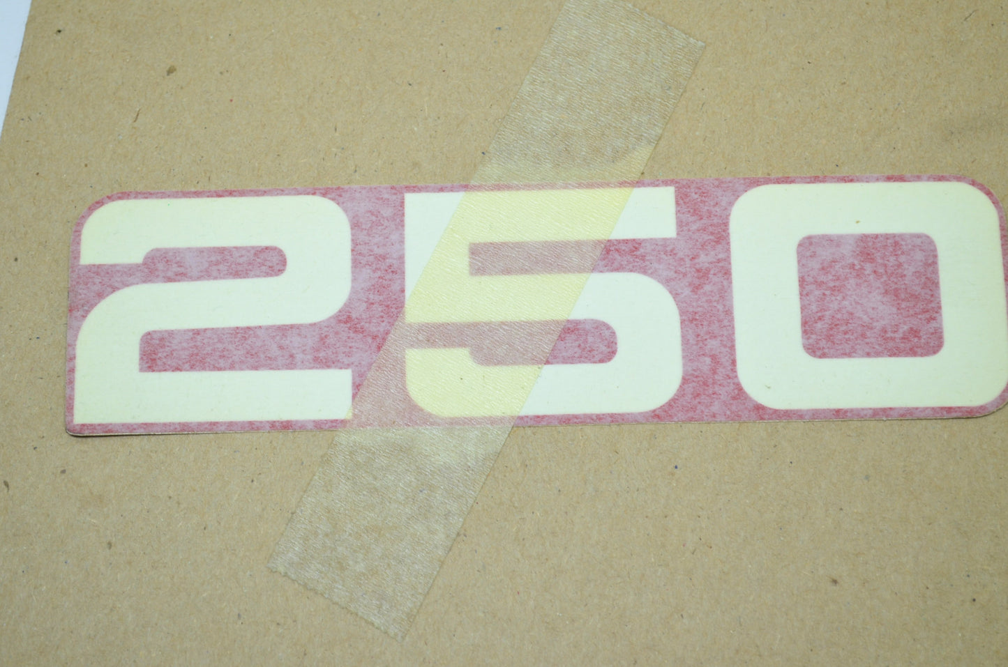 NEW OEM Kawasaki Front Decal 1984-1985 KXT250 Tecate 56018-4026 NOS