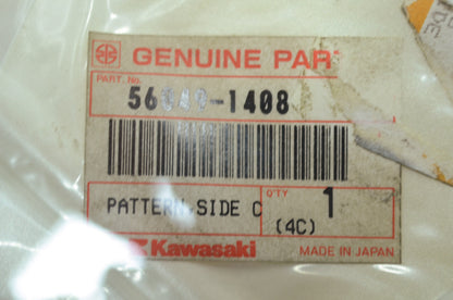 OEM Kawasaki 56049-1408 Side Cowling Pattern NOS