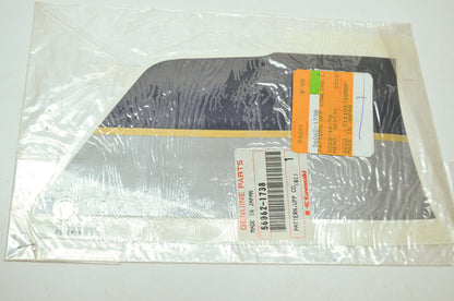 OEM Kawasaki 56062-1738 Left Upper Cowling Pattern NOS