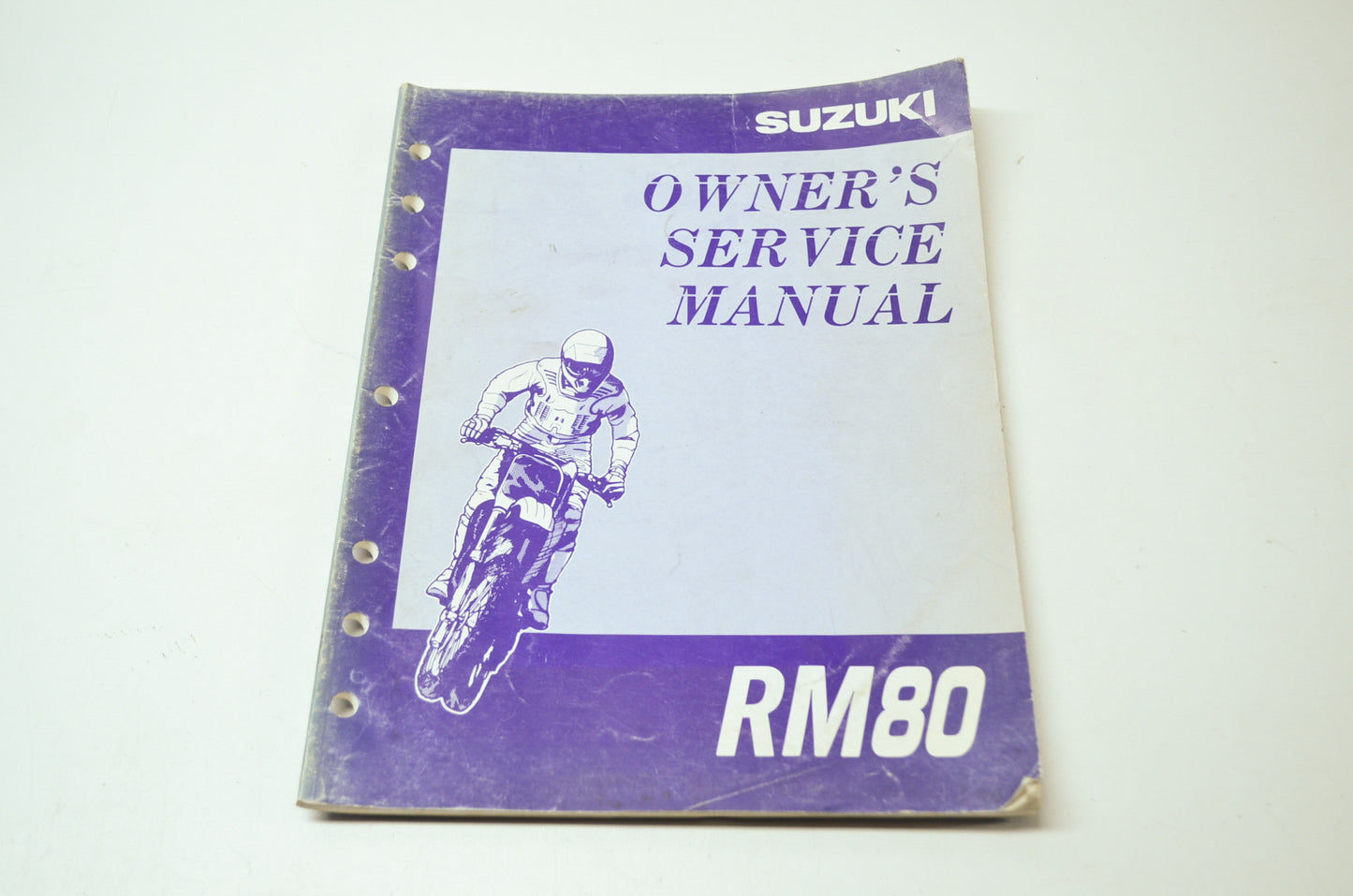 OEM Suzuki 1996-1999 V Model RM80 Service Manual 99011-02B72-03A