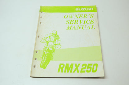 OEM Suzuki 99011-05D59-03A Owner's Manual RMX250W
