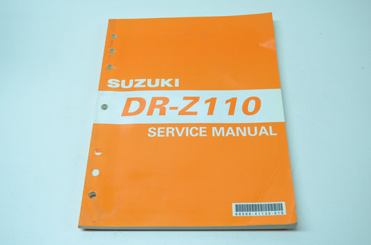 OEM Suzuki 99500-41130-01E 2002 DR-Z110 Service Manual