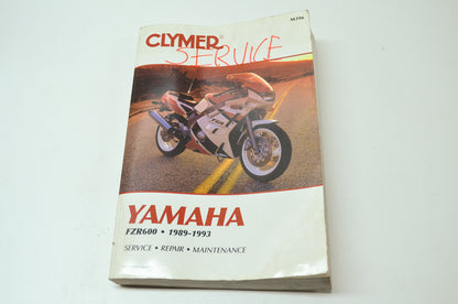Clymer Yamaha 1989-1993 FZR600 Service Manual 0-89287-592-5