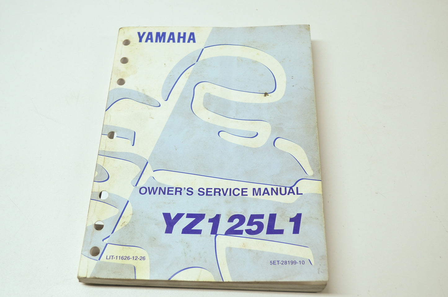 OEM Yamaha LIT-11626-12-26 YZ125L1 Owner's/Service Manual