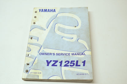 OEM Yamaha LIT-11626-12-26 YZ125L1 Owner's/Service Manual