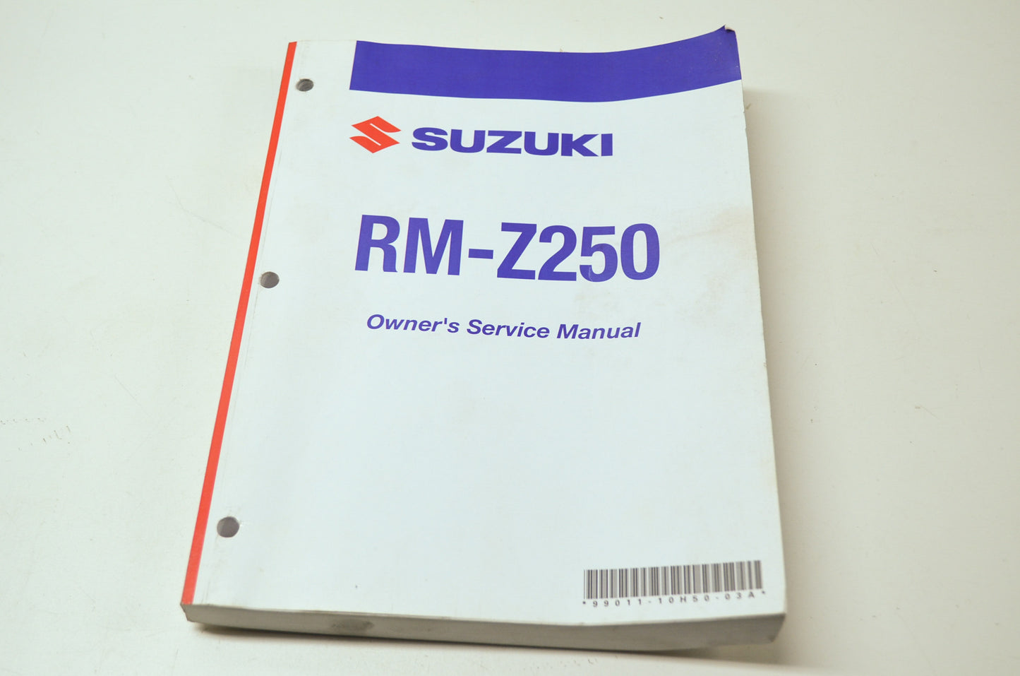 OEM Suzuki 99011-10H50-03A Owner's & Service Manual RM-Z250K7