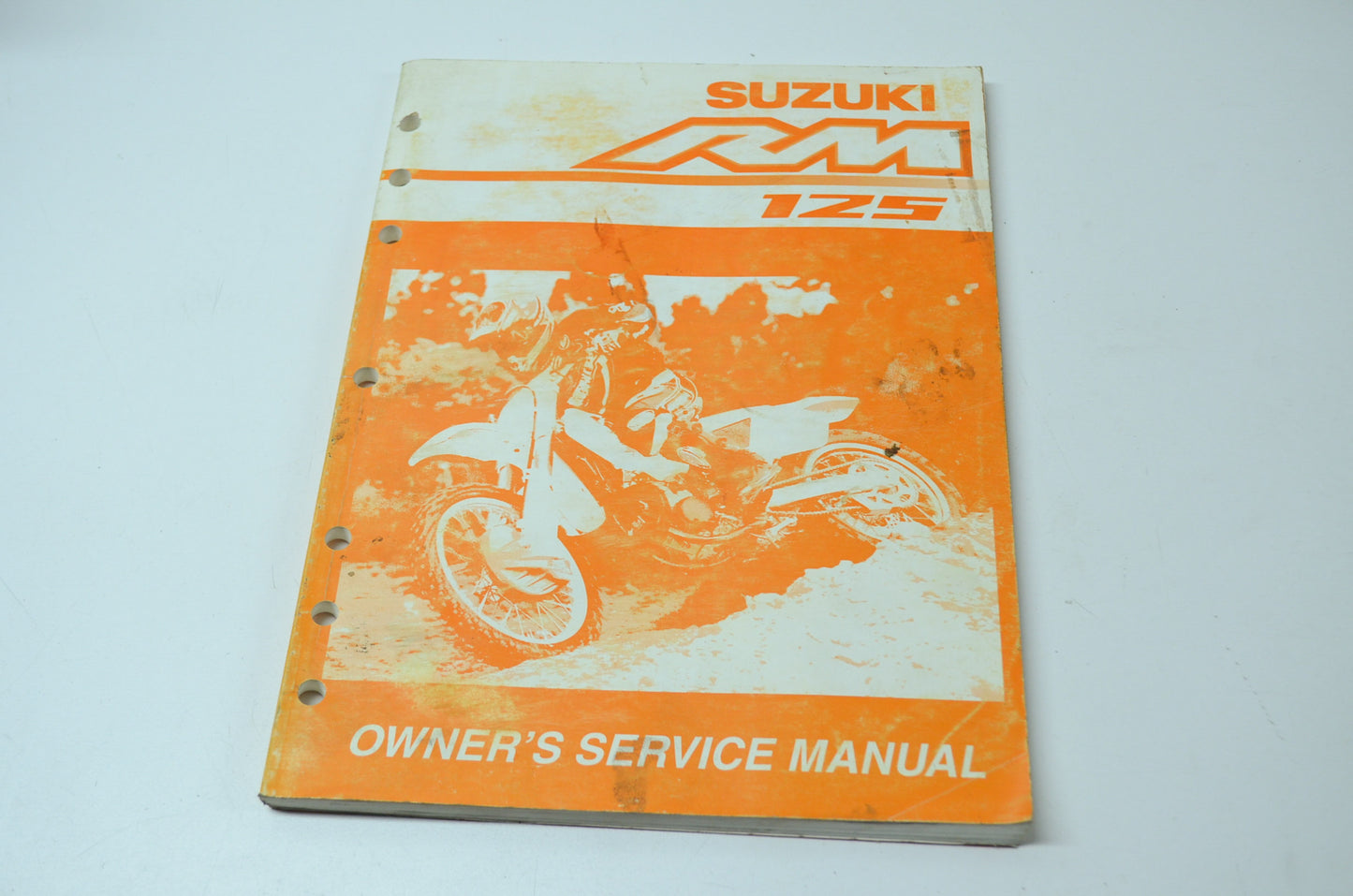 OEM Suzuki 99011-36F50-03A Owner's & Service Manual RM125K1 20