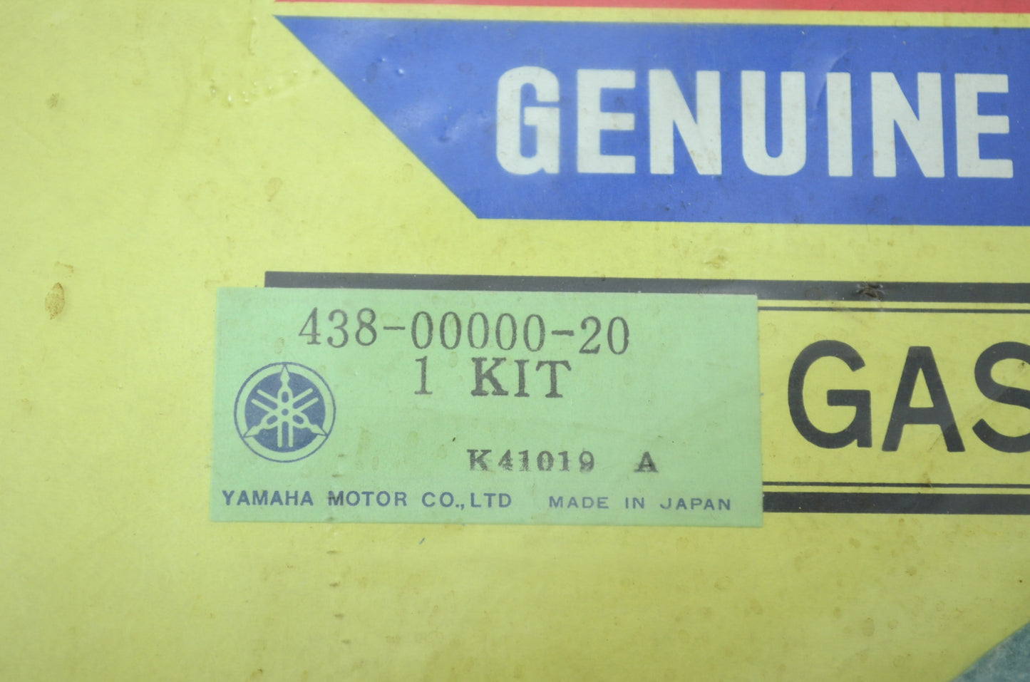 OEM Yamaha 438-00000-20-00 Gasket Kit DT250A NOS
