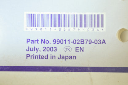 OEM Suzuki 99011-02B79-03A Owner's & Service Manual RM85/LK4 2