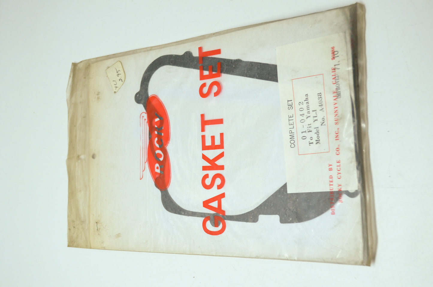 NEW Rocky Yamaha Gasket Kit YL1 YL-1 01-0402 NOS