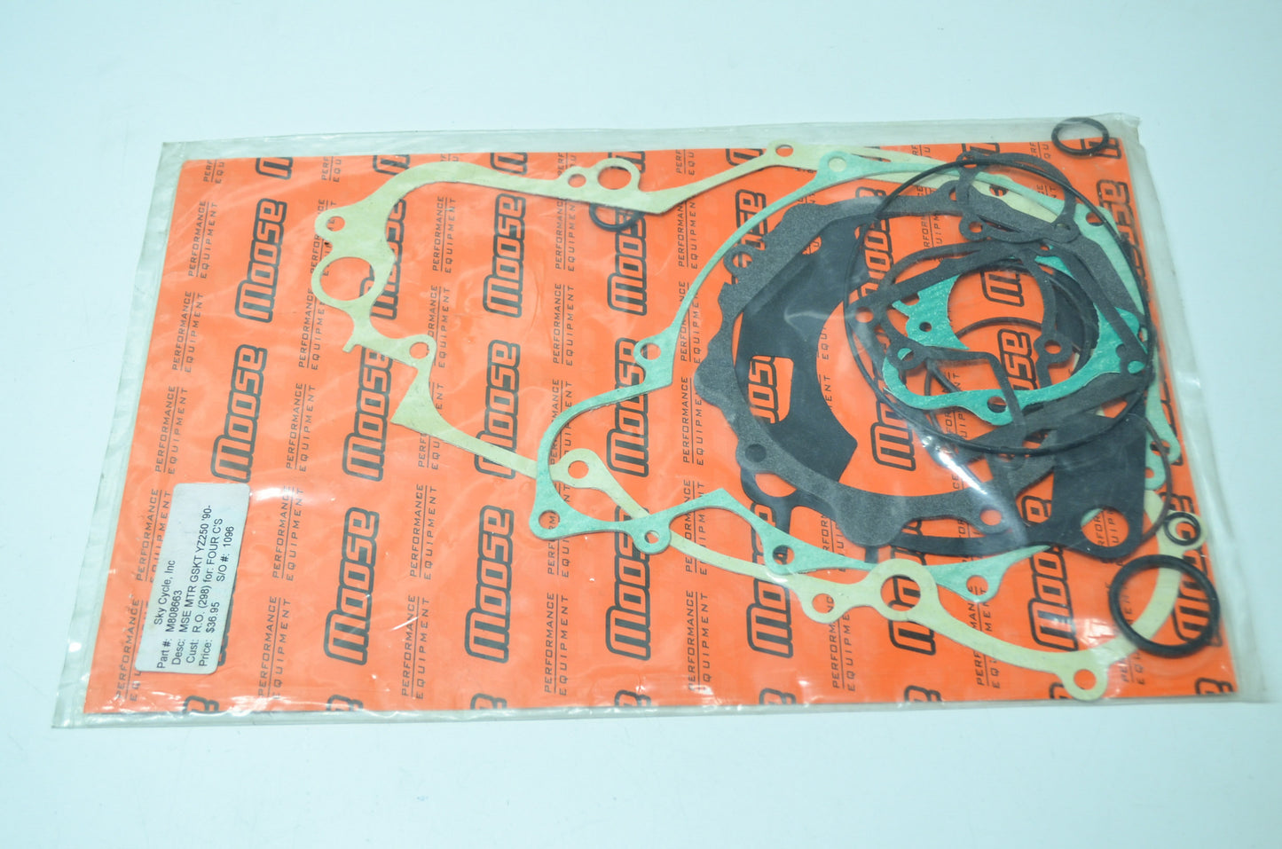 NEW Moose Yamaha Gasket Kit YZ250 1990-2007 M808663 NOS
