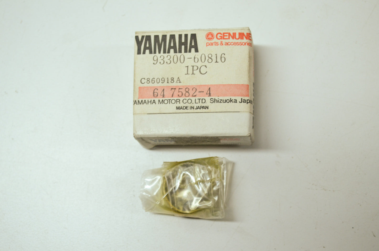 OEM Yamaha 93300-60816-00 Bearing NOS