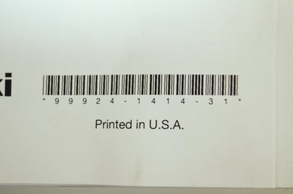 OEM Kawasaki 99924-1414-31* Service Manual VN1700D