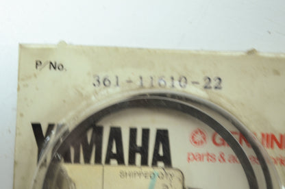 OEM Yamaha 361-11610-22-00 Piston Ring Set 2 NOS