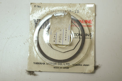 OEM Yamaha 361-11610-12-00 Piston Ring 1st Set NOS