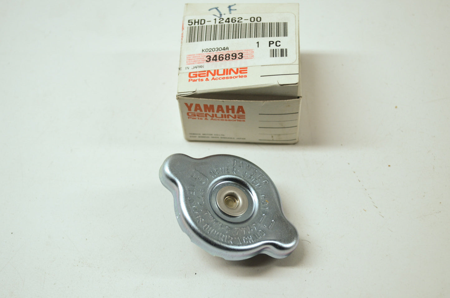 OEM Yamaha 5HD-12462-00-00 Radiator Cap NOS