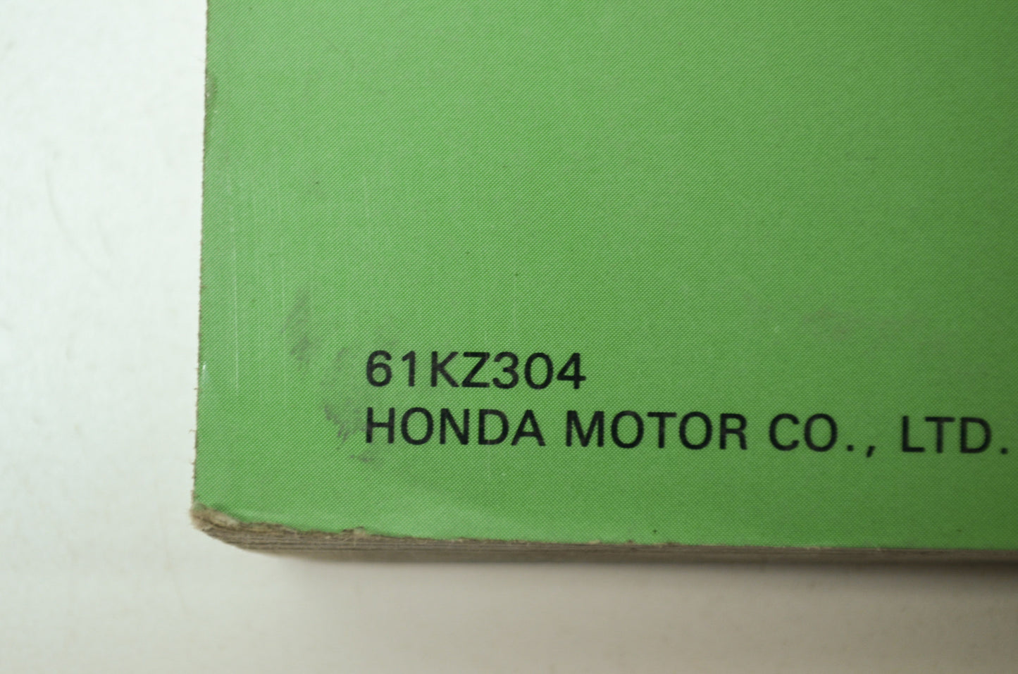 OEM Honda 1992-1996 CR250R Service Manual