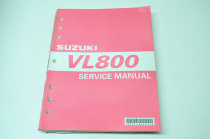 OEM Suzuki 2001 VL800 Service Manual 99500-38044-01E