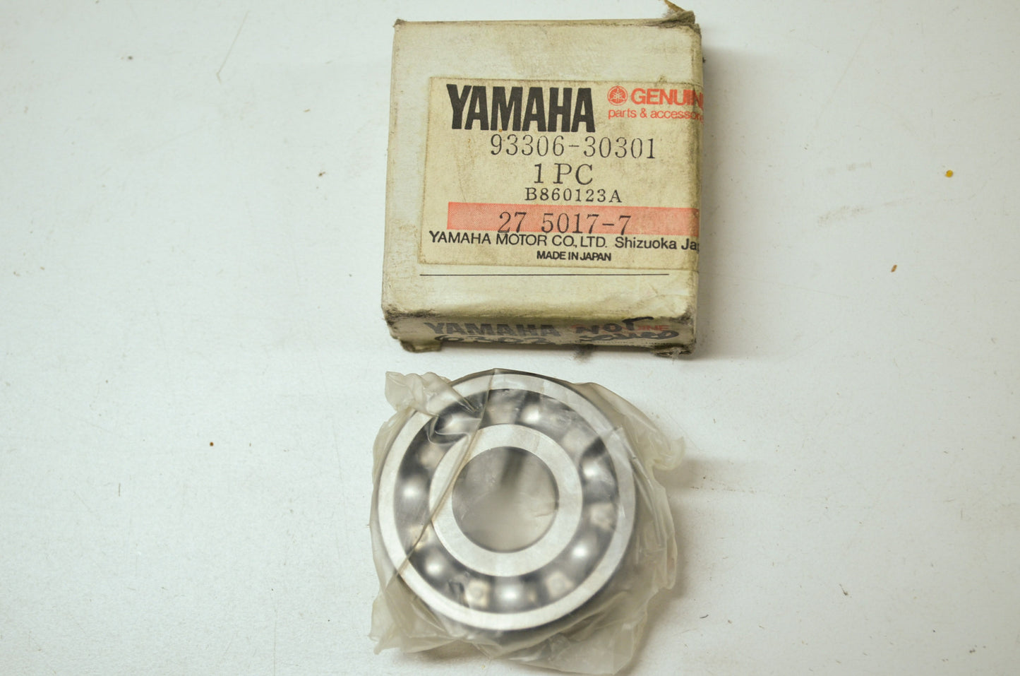 OEM Yamaha 93306-30301-00 Bearing NOS