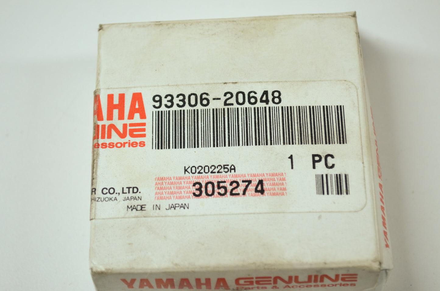 New OEM Yamaha 93306-20648-00 Bearing NOS