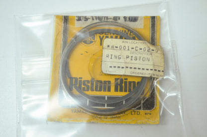 OEM Yamaha 305-11601-20-00 Piston Ring Set 2 NOS