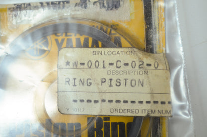 OEM Yamaha 305-11601-20-00 Piston Ring Set 2 NOS