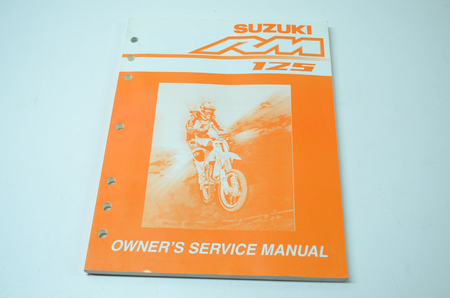 OEM Suzuki 99011-36F53-03A Owner's & Service Manual RM125K4 20