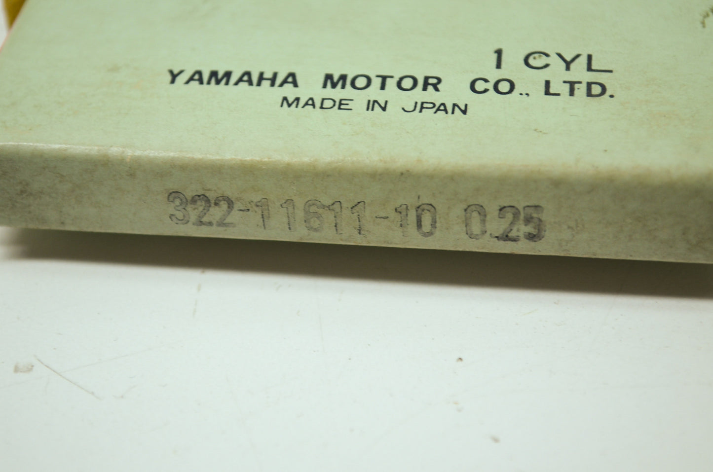 OEM Yamaha 322-11611-10-00 Piston Ring 1st NOS