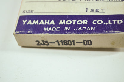 OEM Yamaha 2J5-11601-00-00 Piston Ring Set STD NOS