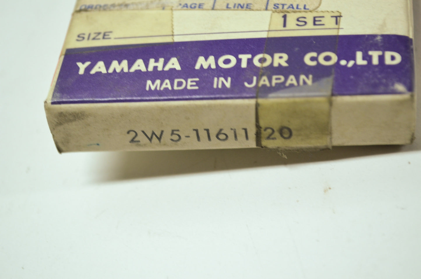 OEM Yamaha 2W5-11611-20-00 Piston Ring 2nd NOS
