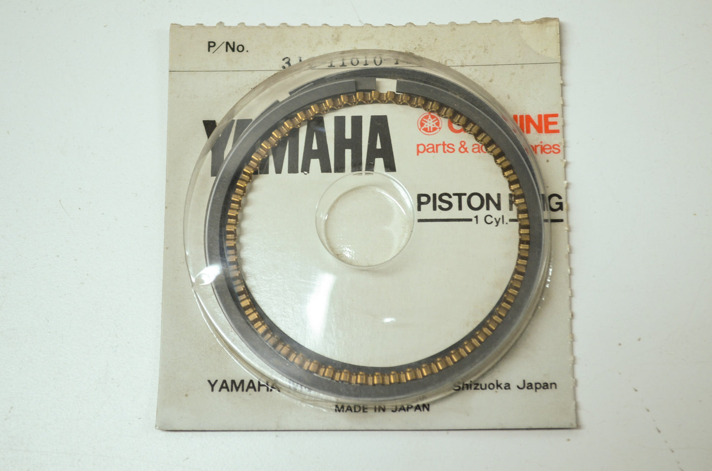 OEM Yamaha 3J2-11610-10-00 Piston Ring 1st Set NOS