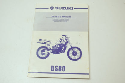 OEM Suzuki 99011-03458-03A Owner's Manual DS80Y 2000