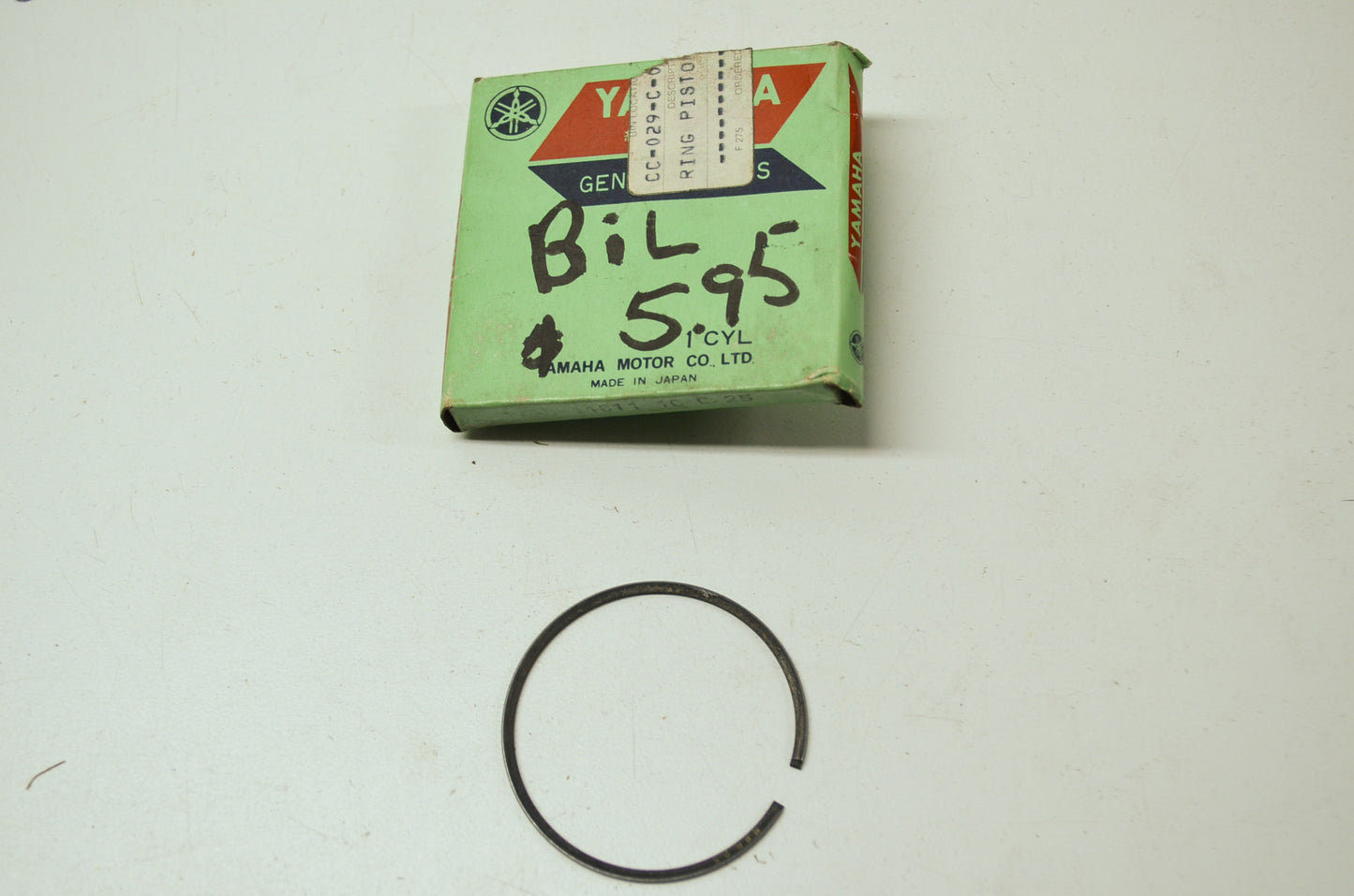 OEM Yamaha 1G9-11611-10-00 Piston Ring 1st NOS