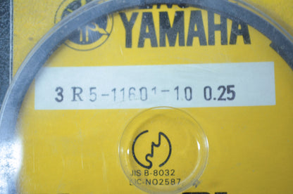 OEM Yamaha 3R5-11601-10-00 Piston Ring 1st Set NOS