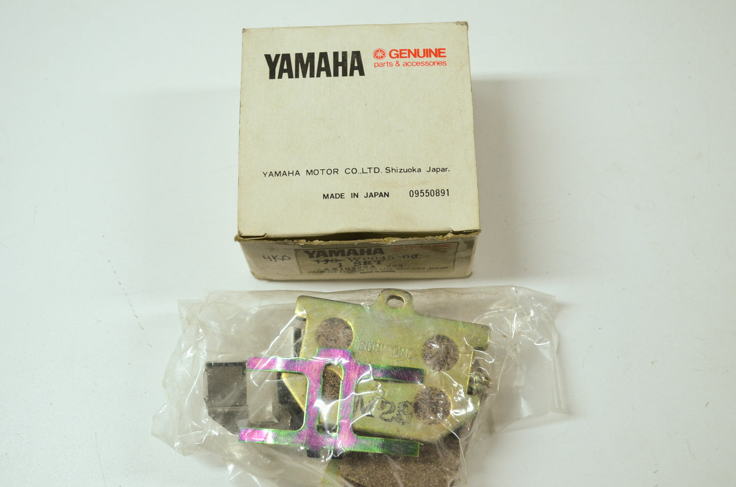 OEM Yamaha 4K0-W0045-02-00 Front Brake Pad Kit NOS