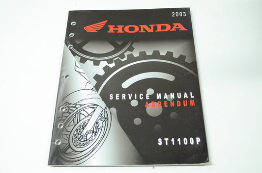 OEM Honda 61MY311-AH 2003 ST1100P Service Manual Addendum