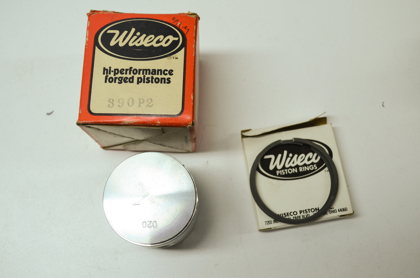 NEW Wiseco Yamaha Piston 1976-1982 YZ125 390p2 NOS