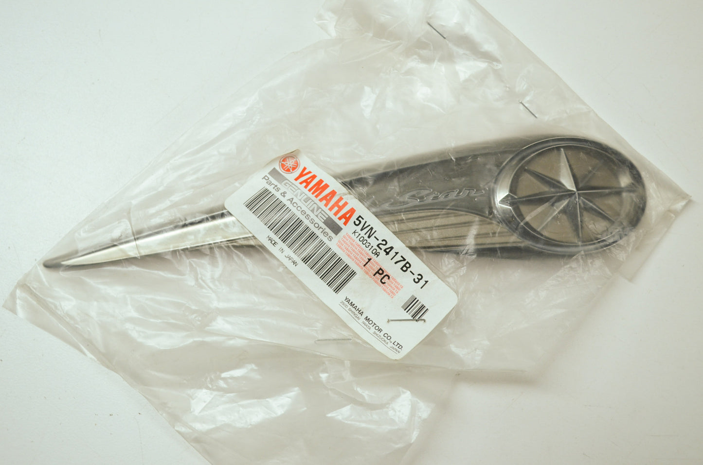 OEM Yamaha 5VN-2417B-31-00 Emblem NOS