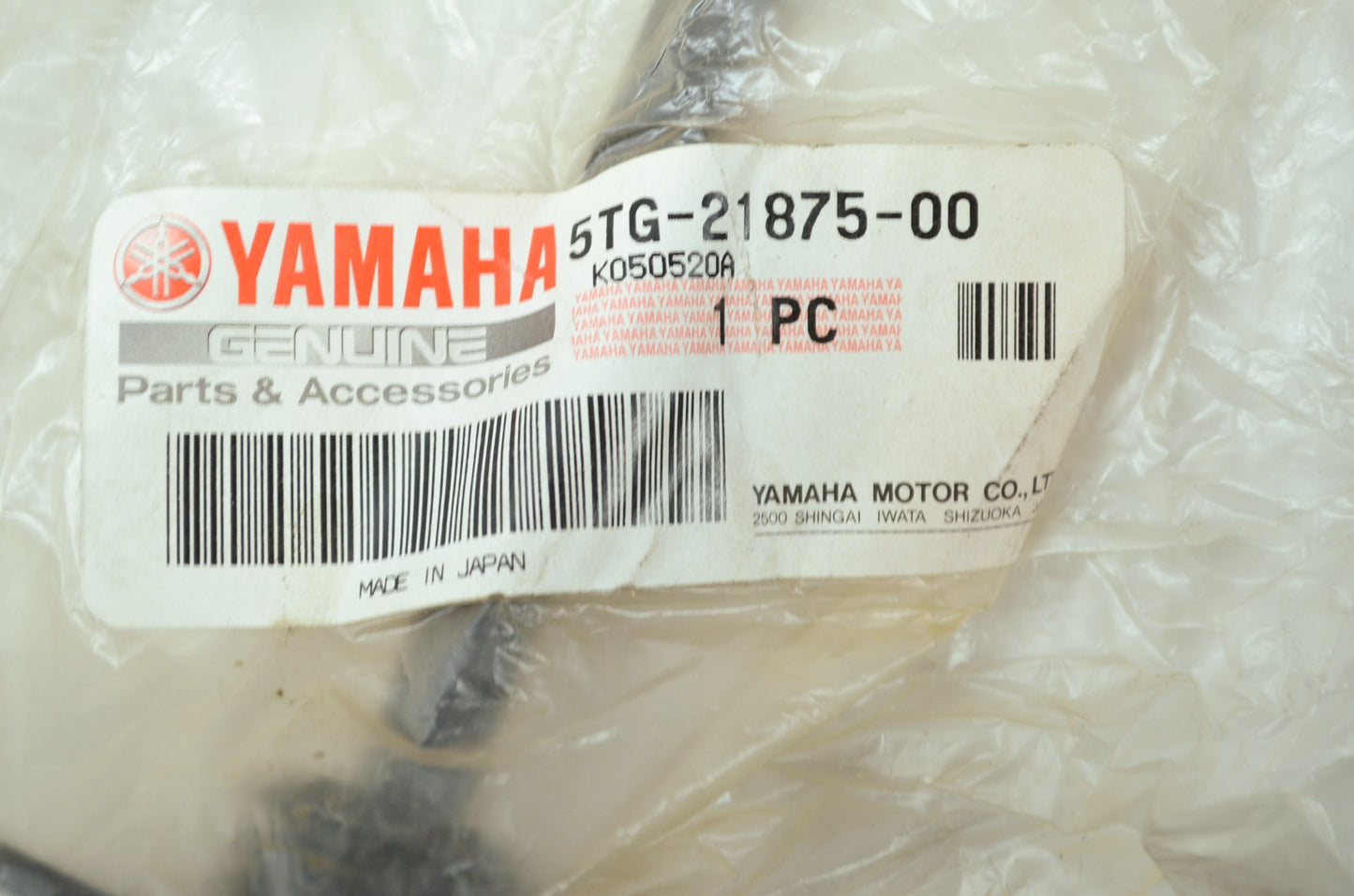 OEM Yamaha 5TG-21875-00-00 Cap NOS
