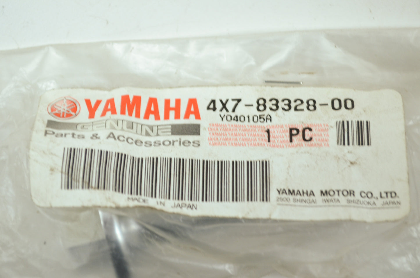 OEM Yamaha 4X7-83328-00-00 Flasher Stay NOS
