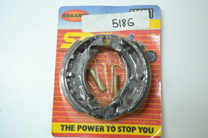 NEW SBS Yamaha Brake Pad Kit Front Rear RXS100 MX80 DT50 Zuma 518G NOS